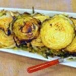 Roasted Charred Cabbage Round