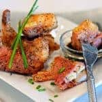 Crispy & Savory Shrimp Brie & Prosciutto Wrap