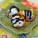 Raisin Almond Cookie Puffs