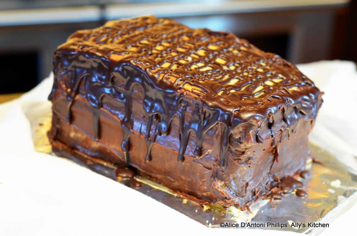 Four-Layer Boston Cream Cake