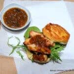 Crispy Spicy Chicken Sliders with Apricot Mustard Sauce