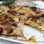 Potato Leek Rosemary Galette