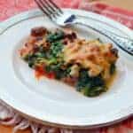 Black Bean Spinach & Cherry Tomato Pizza