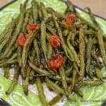 Charred & Roasted Fresh Green Beans