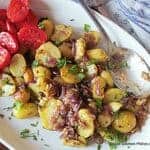 Tuscan Baby Yukon Golds with Pecorino Rosemary & Parsley